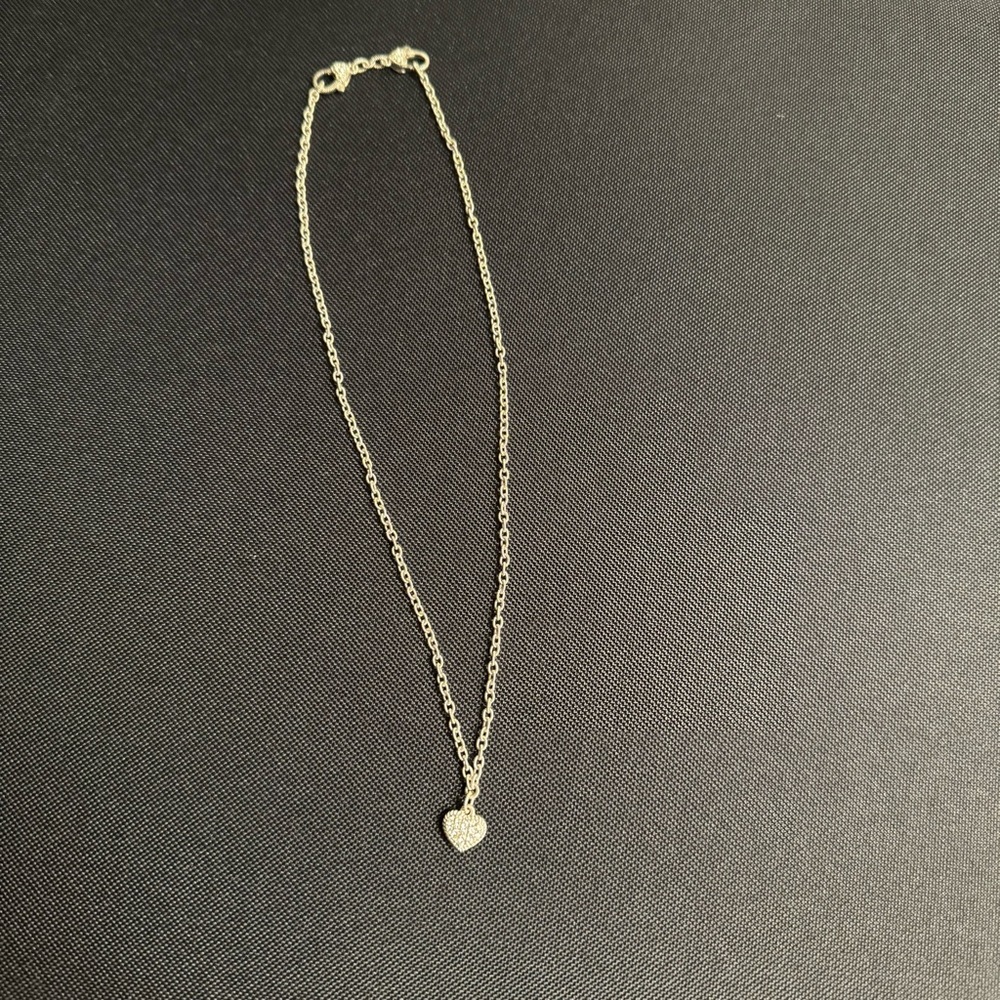 Judith Ripka Sterling Silver Necklace — made for charms